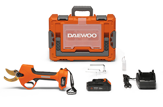 Aakuga aiakäärid DAEWOO DAGP 3821Li SET