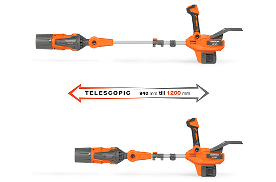 Akumuliatorius pūstuvas DAEWOO DABL 7042Li SET
