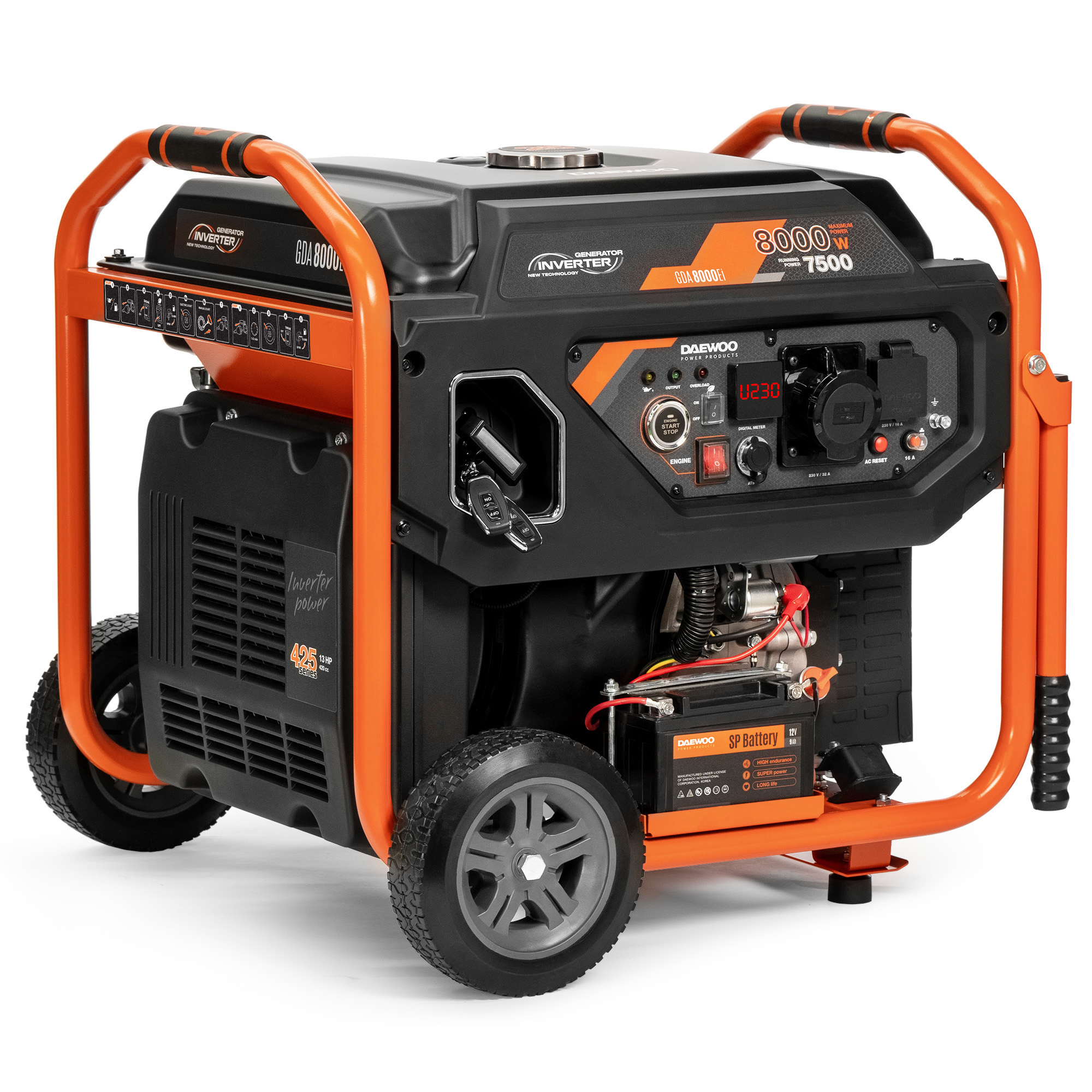 Inverter Petrol Generator DAEWOO GDA 8000Ei