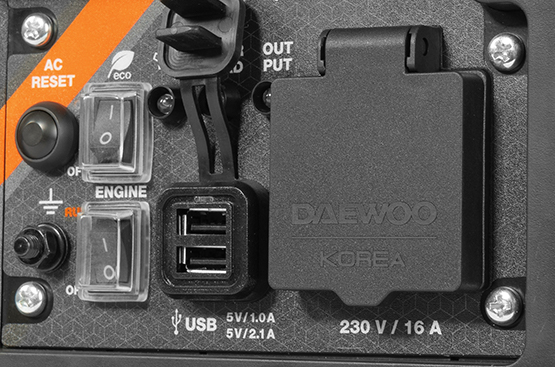 Invertora benzīna ģenerators DAEWOO GDA 1400i