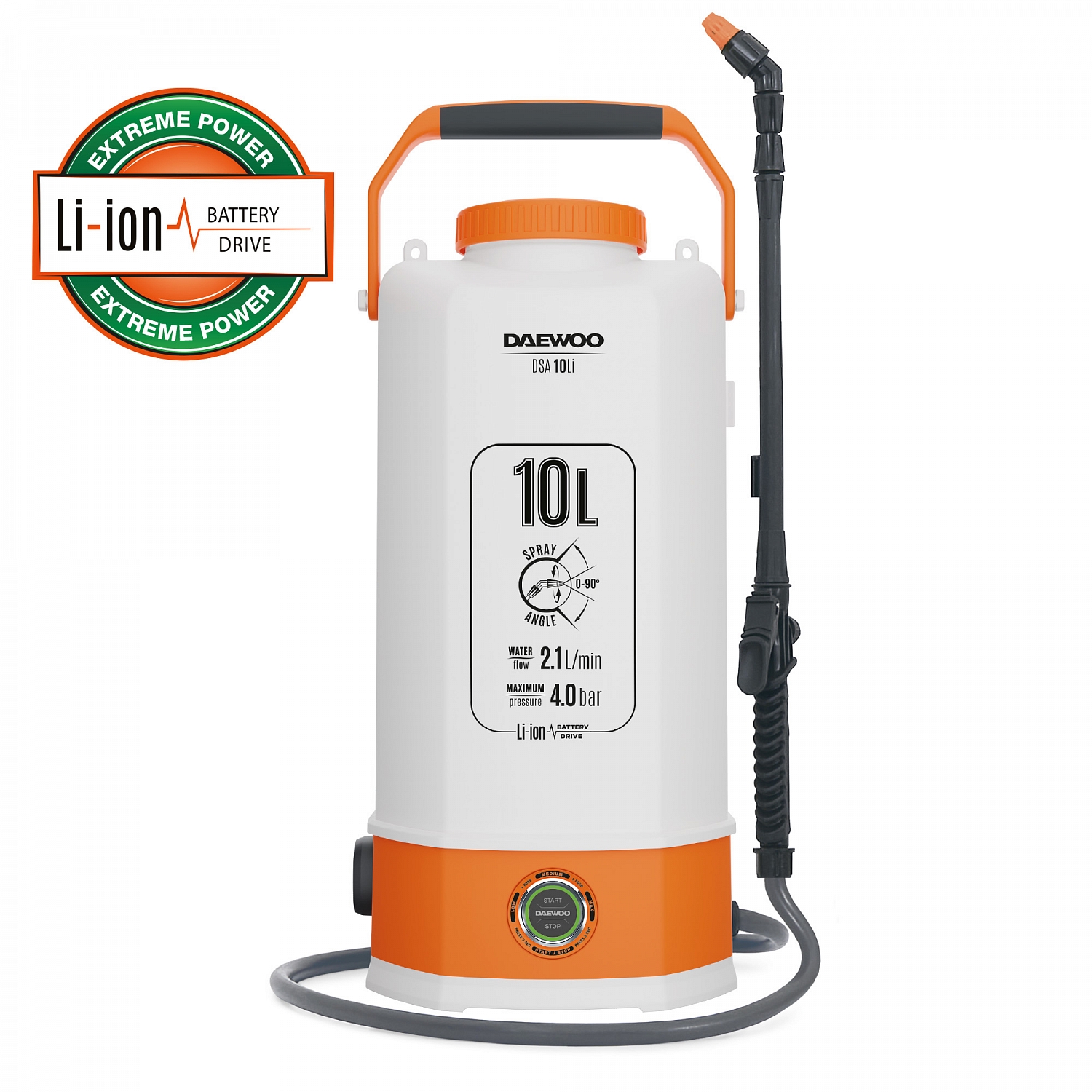 Battery sprayer DAEWOO DSA 10Li