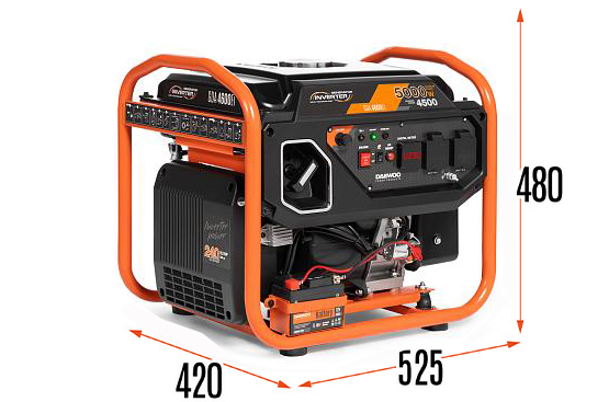 Inverter Petrol Generator DAEWOO GDA 4600Ei