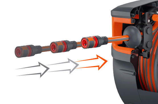 Automātiskā šļūtenes spole DAEWOO DWR 3025