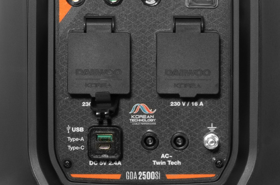 Invertora benzīna ģenerators DAEWOO GDA 2500Si