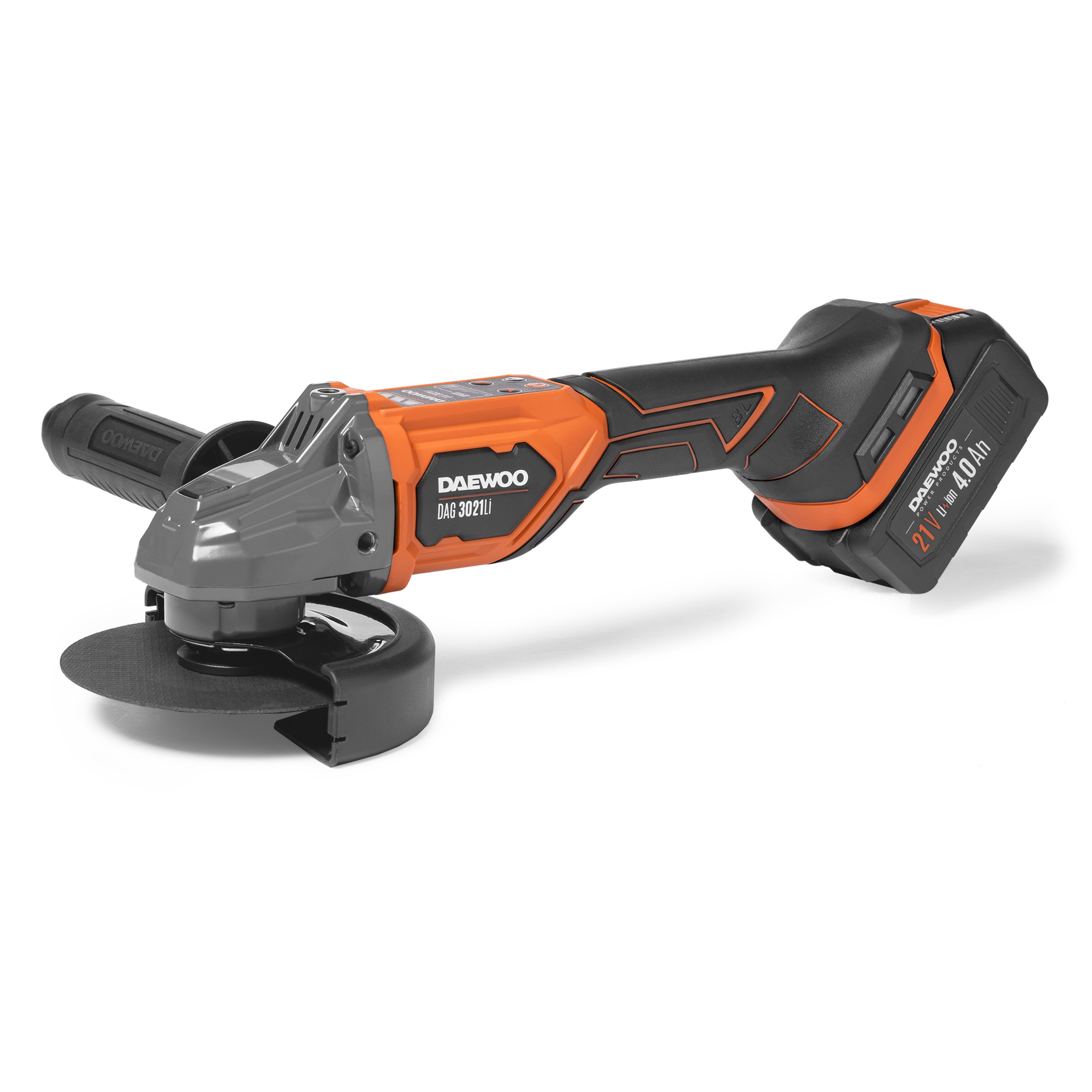 Battery angle grinder DAEWOO DAG 3021Li SET
