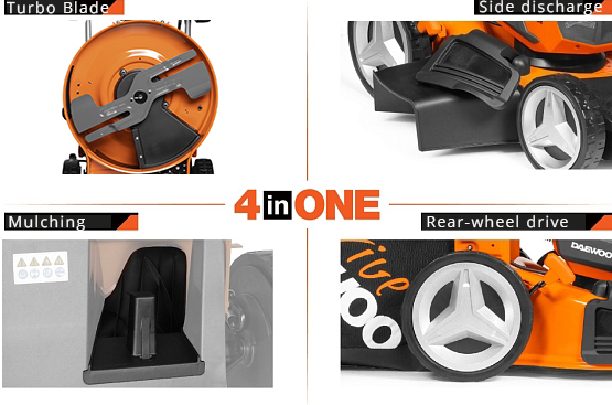 Petrol lawn mower DAEWOO DLM 50SP