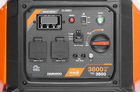 Inverter Petrol Generator DAEWOO GDA 4500SEi