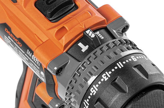 Cordless Drill DAEWOO DAA 6521Li SET