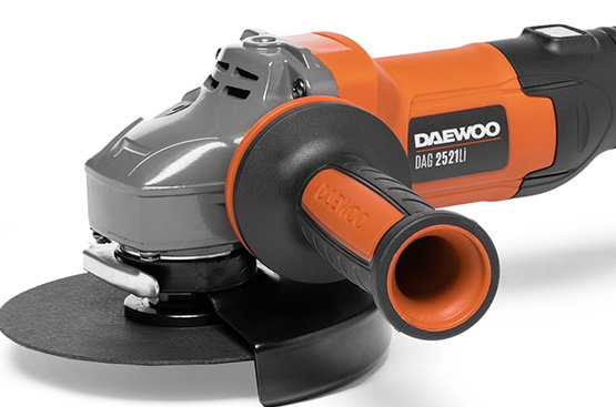 Battery angle grinder DAEWOO DAG 2521Li SET