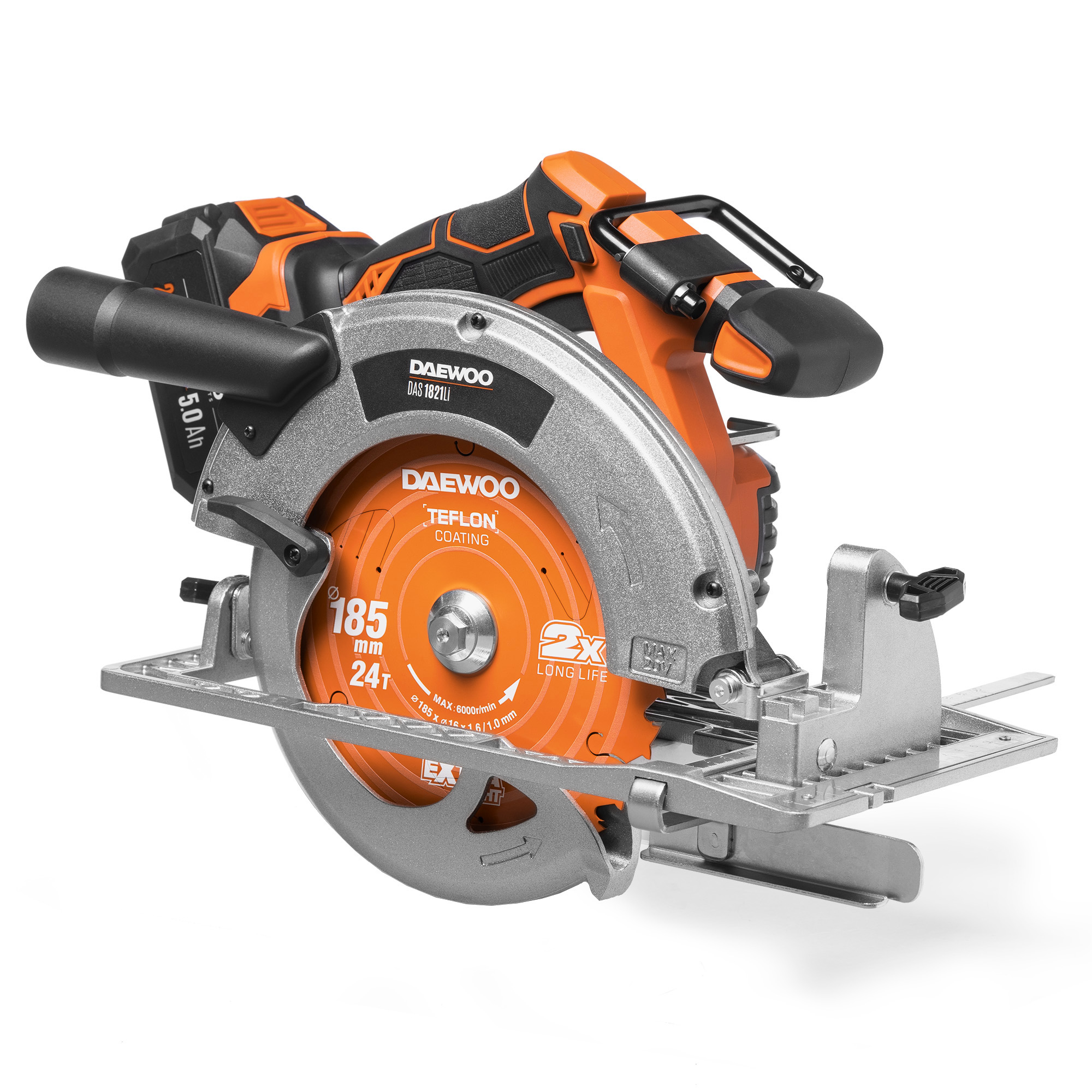 Circular saw cordless DAEWOO DAS 1821Li SET