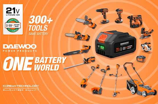 Akumulatora krūmgriezis DAEWOO DAHT 2521Li SET FULL