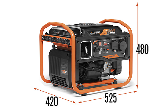Inverter Petrol Generator DAEWOO GDA 5000i
