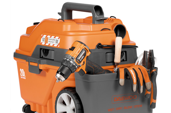 Wet-Dry Vacuum Cleaner DAEWOO DAVC 2000S