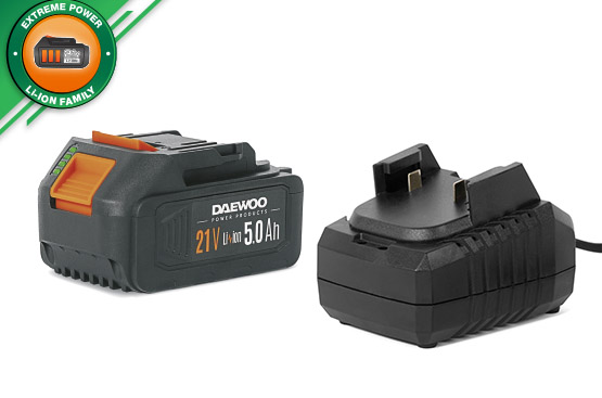 Battery Chainsaw DAEWOO DACS 1221Li SET