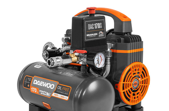 Oil Free Air Compressor  DAEWOO DAC 170S