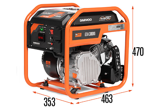 Inverter Petrol Generator DAEWOO GDA 3800i