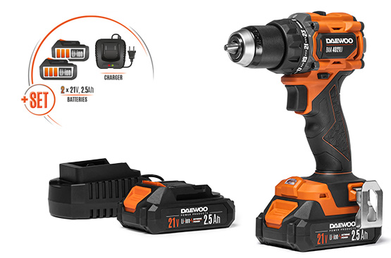 Cordless Drill DAEWOO DAA 4021Li SET