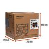 Benzininis generatorius DAEWOO GDA 9500DPLi-3F