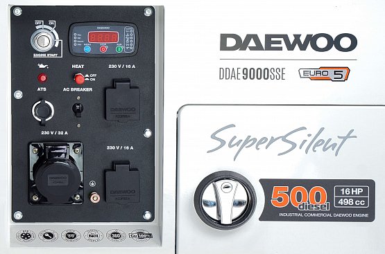 Diesel Generator DAEWOO DDAE 9000SSE-3