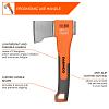 Universal axe 250 mm DAEWOO DWX 600