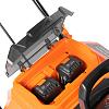 The snowplow is rechargeable DAST 5542Li SET