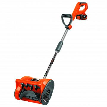 The snowplow is rechargeable DAST 3221Li