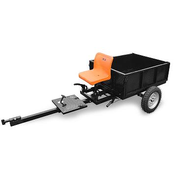 Petrol heavy tiller trailer DATT 500